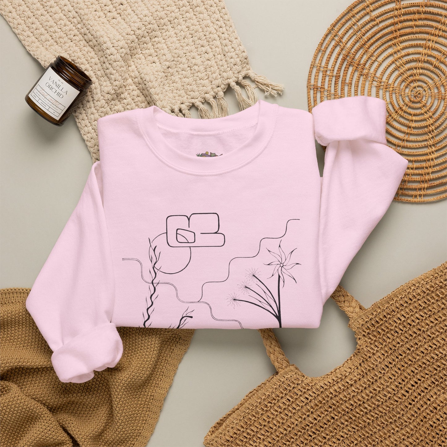 The World is Round - Pullover Sweatshirt Premium Wearable Art