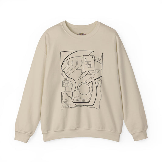 From the Heart - Pullover Sweaatshirt Premium Wearable Art