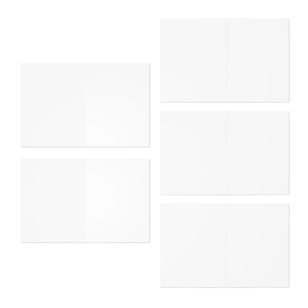 Artistic Blank Note Card Set with Envelopes (5 pack) | Sacred Mandala Collection 1