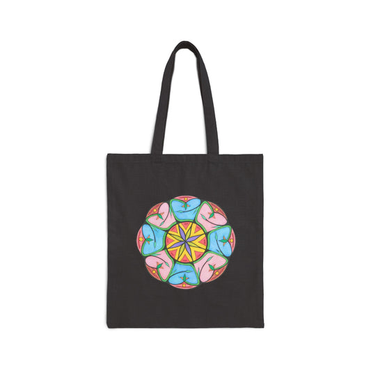 Heaven's Gate Mandala — Utility Canvas Premium Art Tote