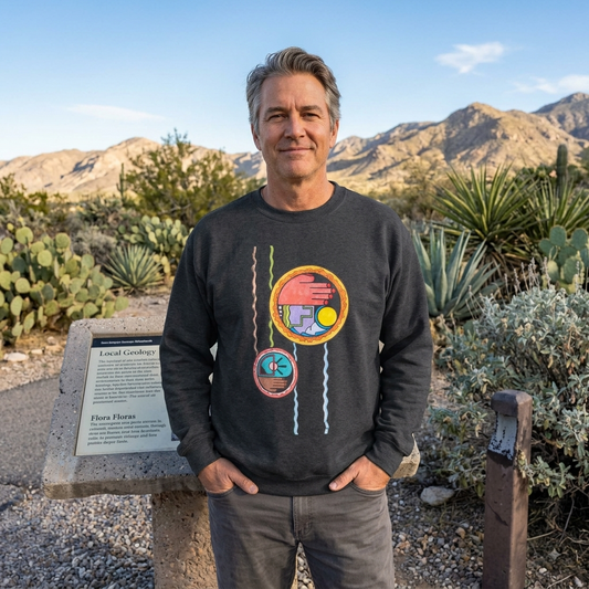Premium Pullover Sweatshirt Wearable Art | Wave While Passing