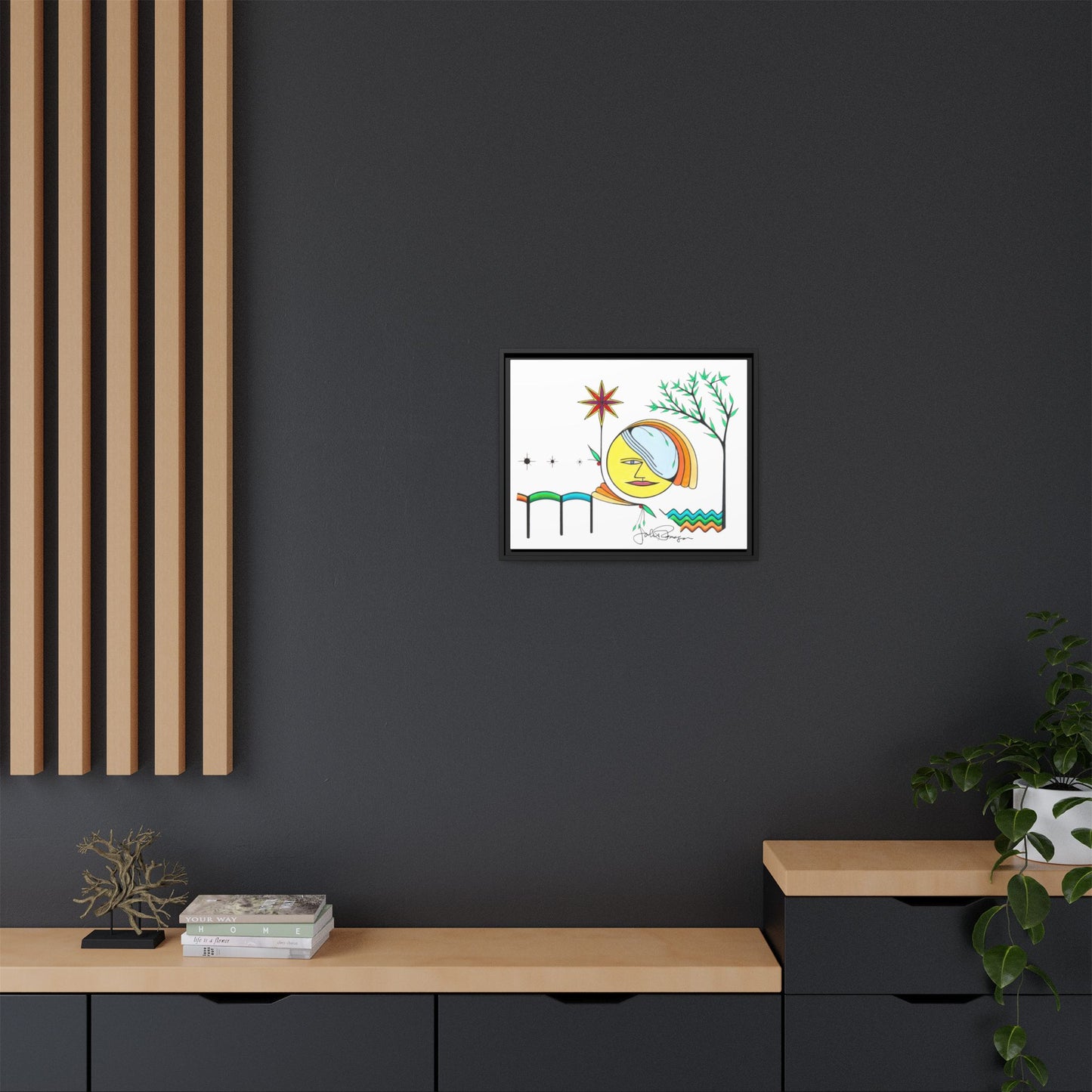 Premium Gallery Framed Matte Canvas | Sol Searcher