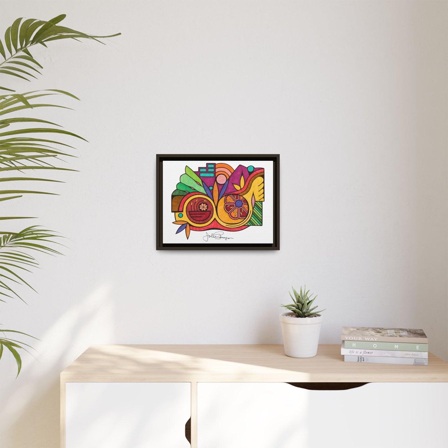 Leaving the Picture - Archival Gallery Matte Canvas