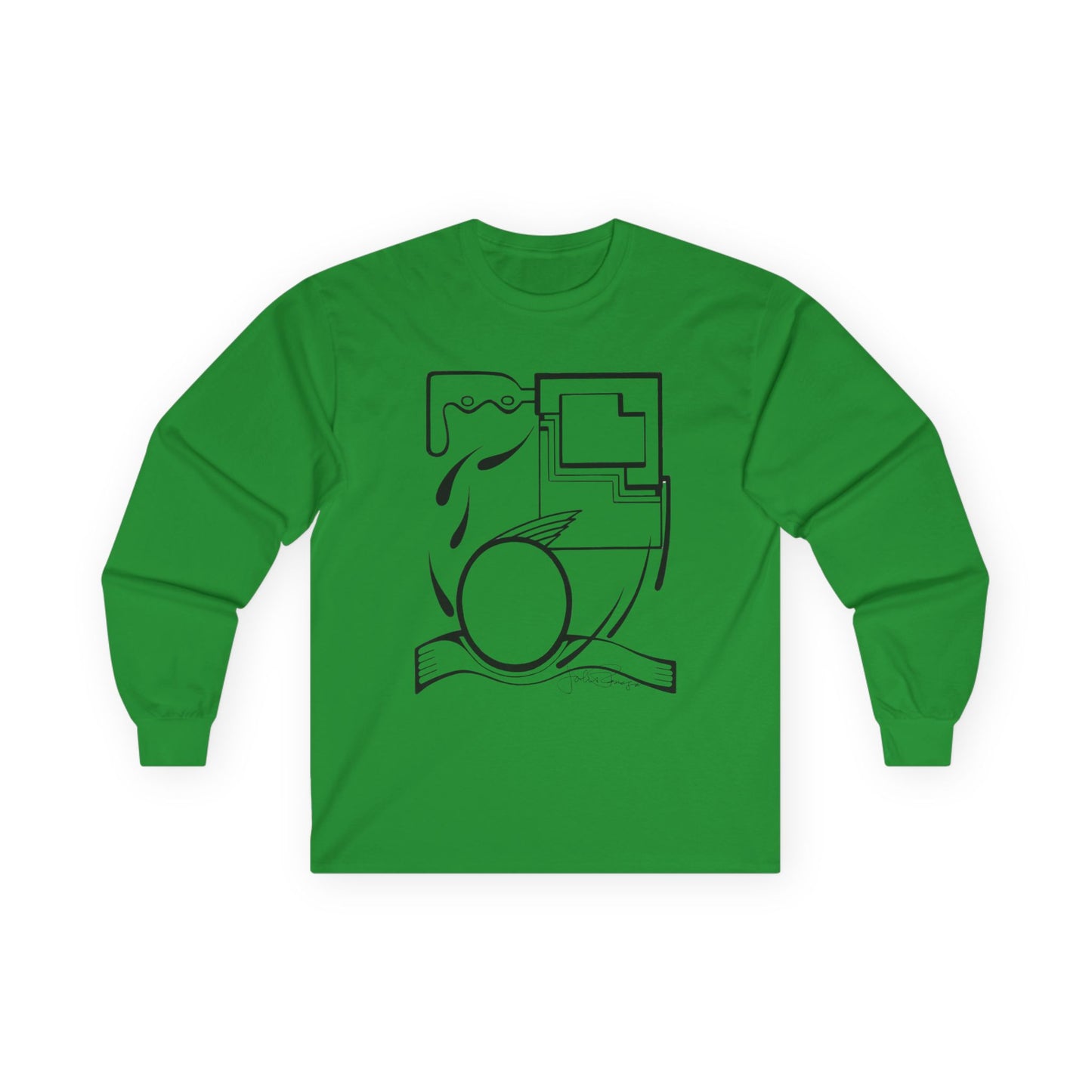 Fleeing the Storm - Long Sleeve Wearable Art