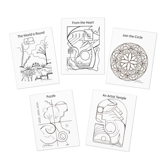 The Black & White Masterwork Note Card Set