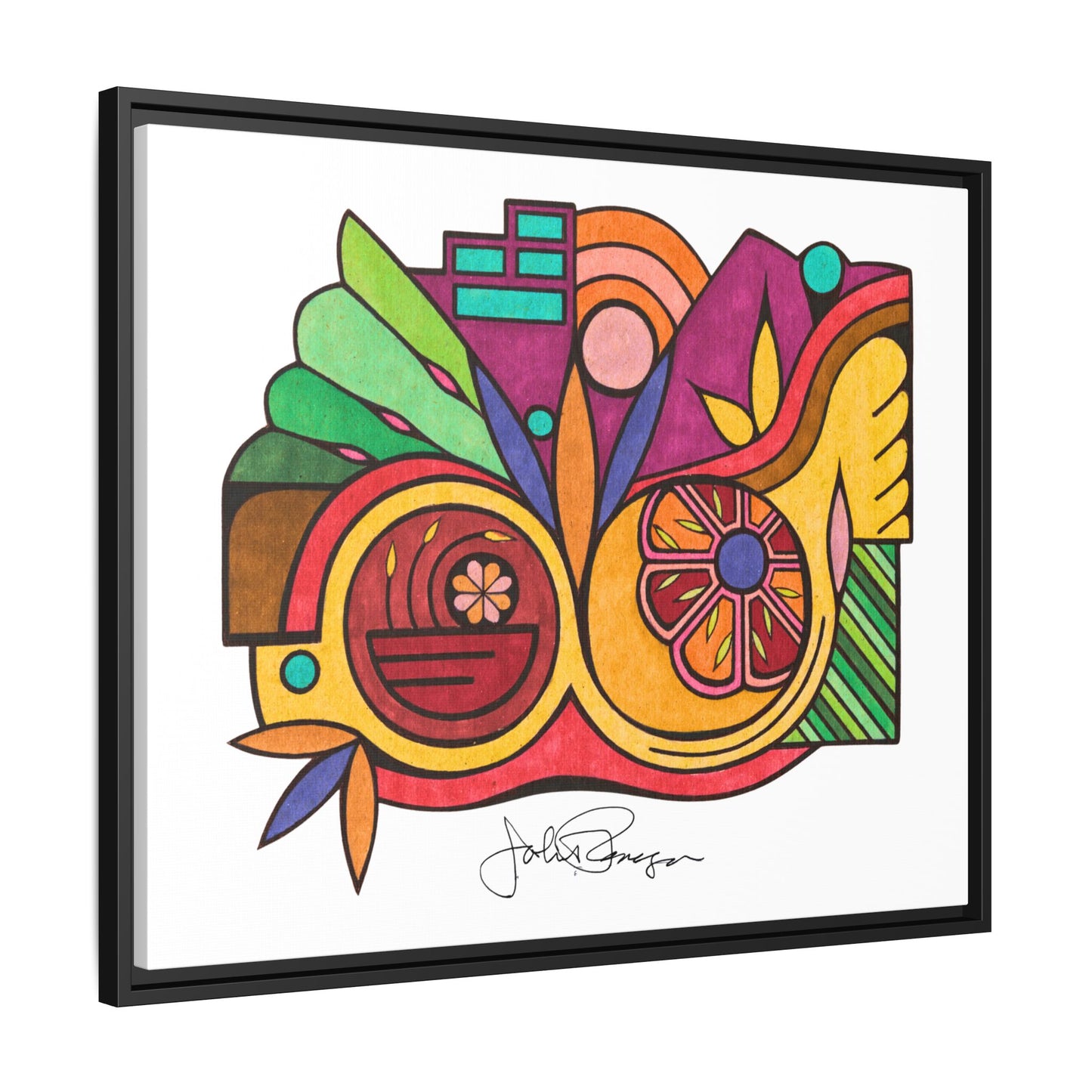 Leaving the Picture - Archival Gallery Matte Canvas
