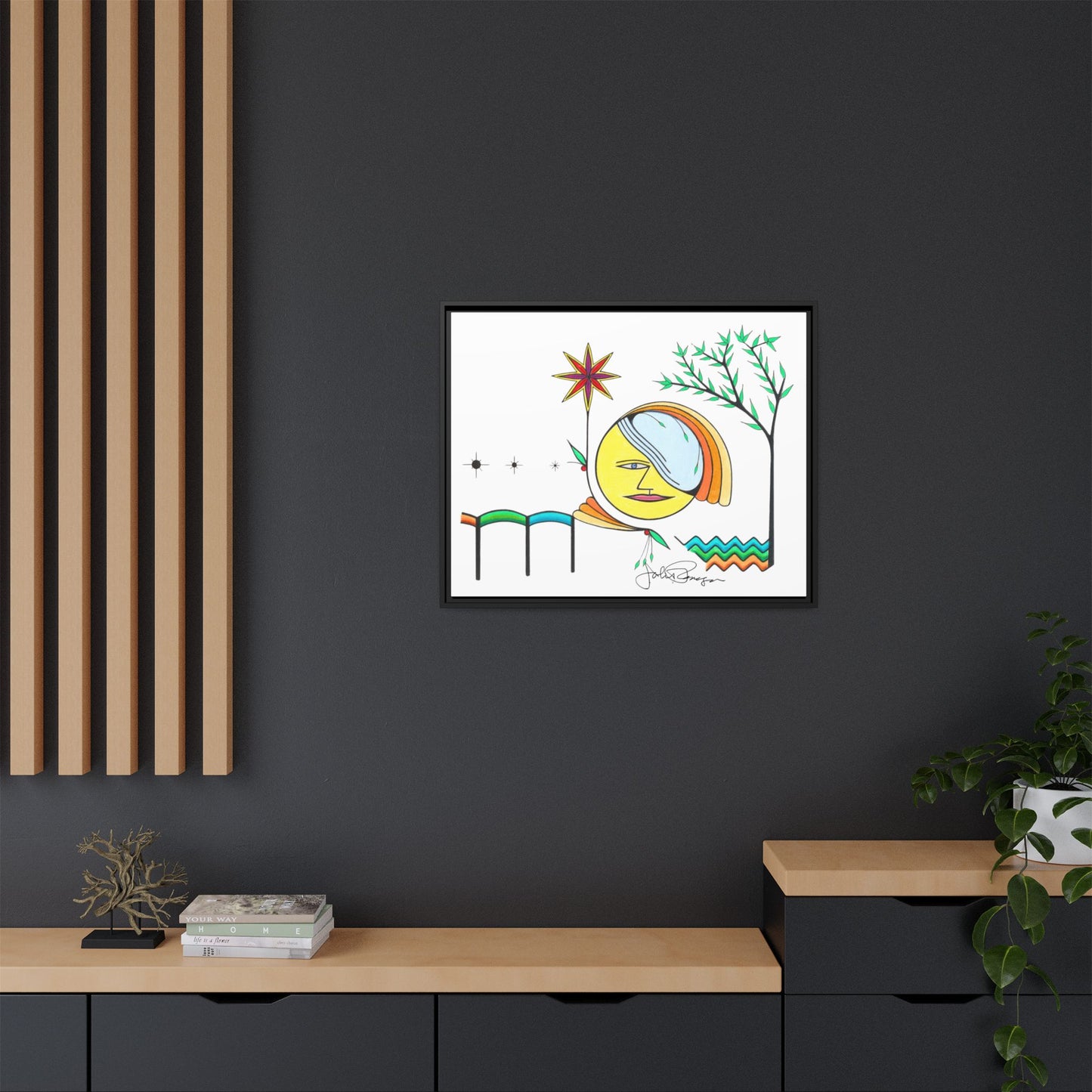 Premium Gallery Framed Matte Canvas | Sol Searcher