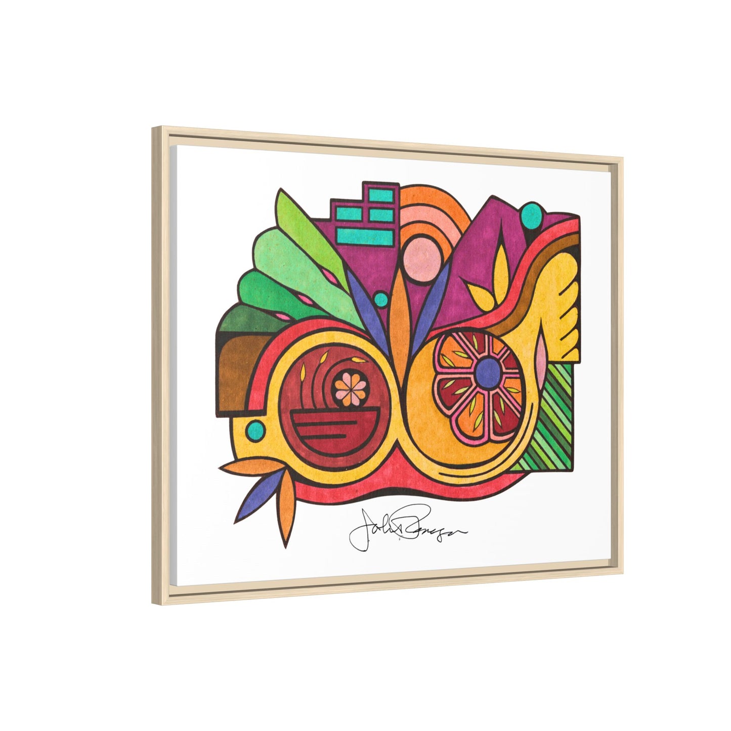 Leaving the Picture - Archival Gallery Matte Canvas