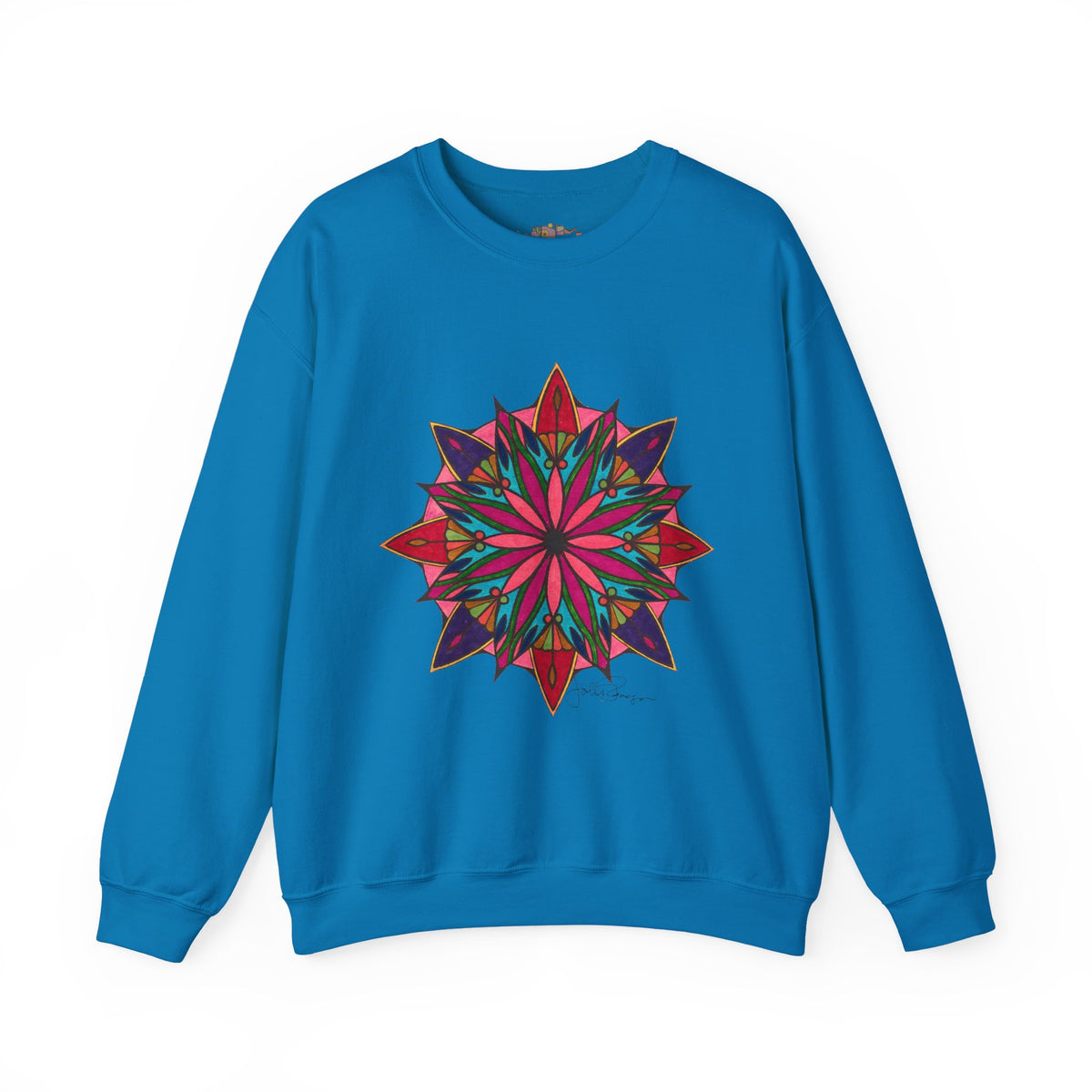Premium Pullover Sweatshirt Wearable Art | Moving Mandala