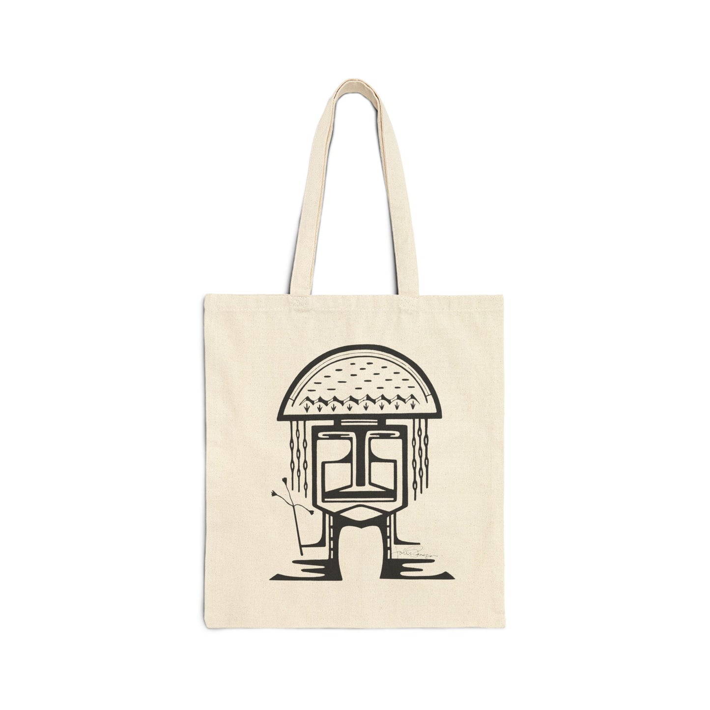 Listen - Utility Canvas Premium Art Tote