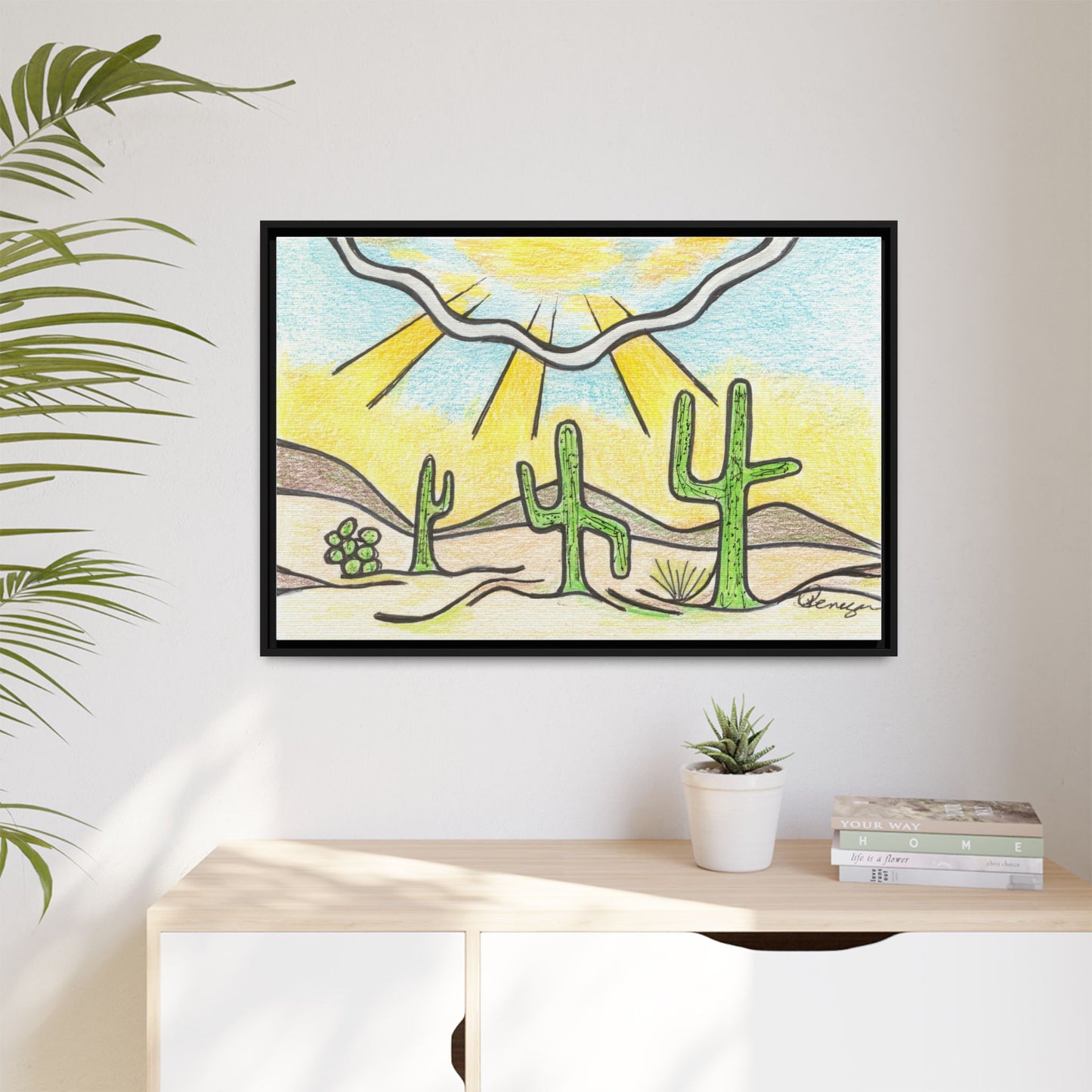 Saguaro - Archival Gallery Matte Canvas