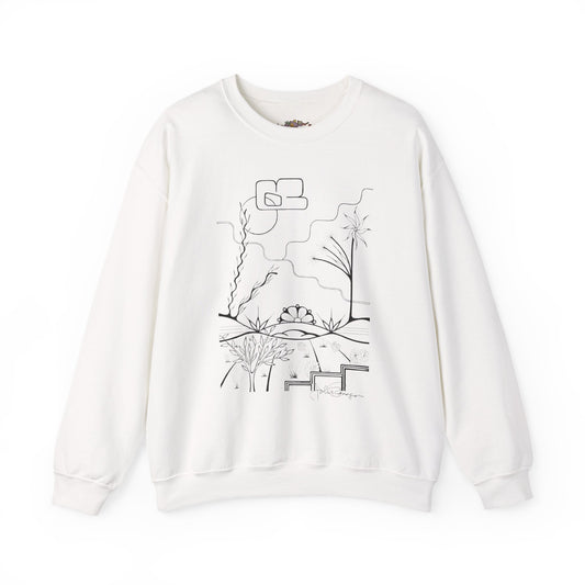 The World is Round - Pullover Sweatshirt Premium Wearable Art