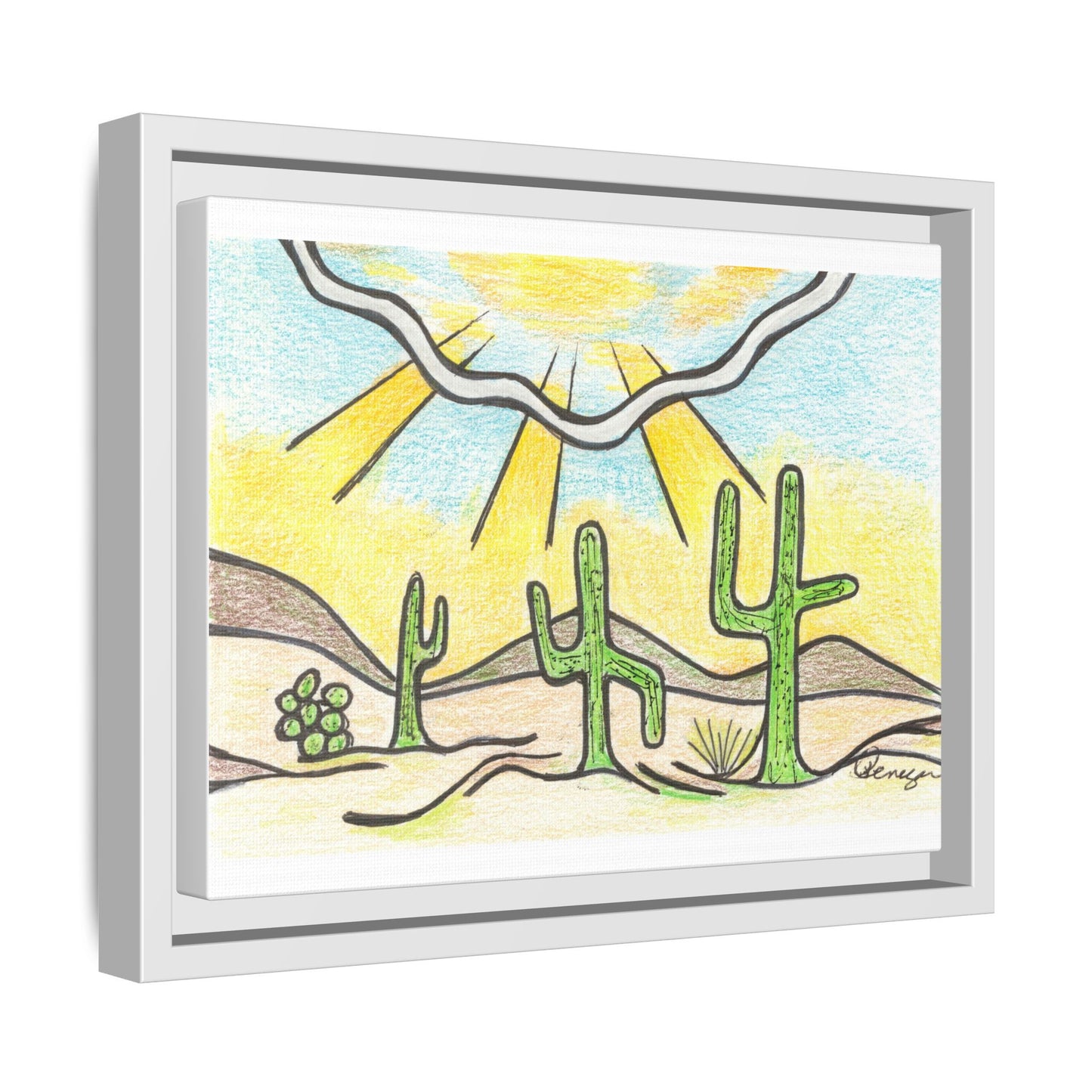 Saguaro - Archival Gallery Matte Canvas