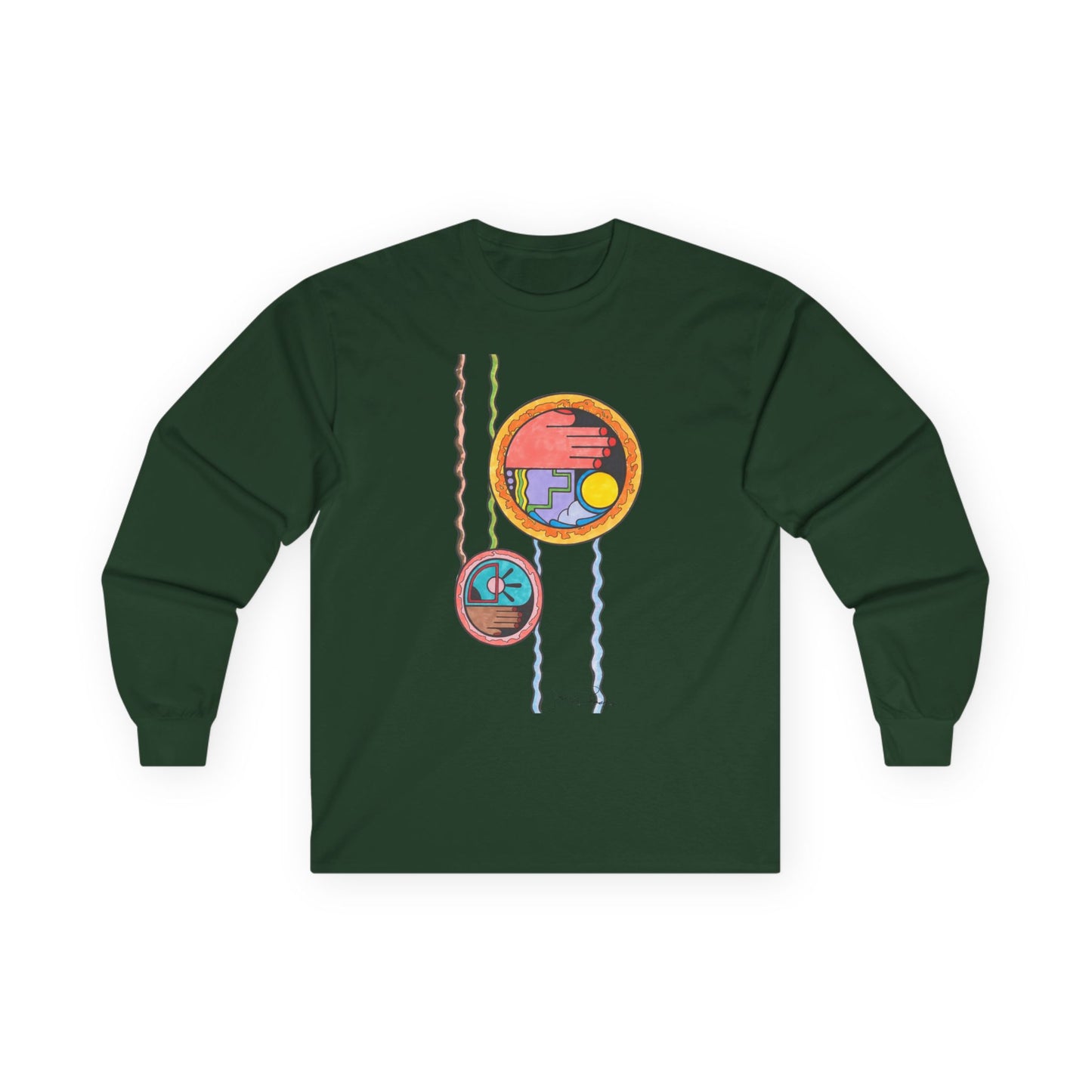 Wave While Passing - Long Sleeve Premium Wearable Art