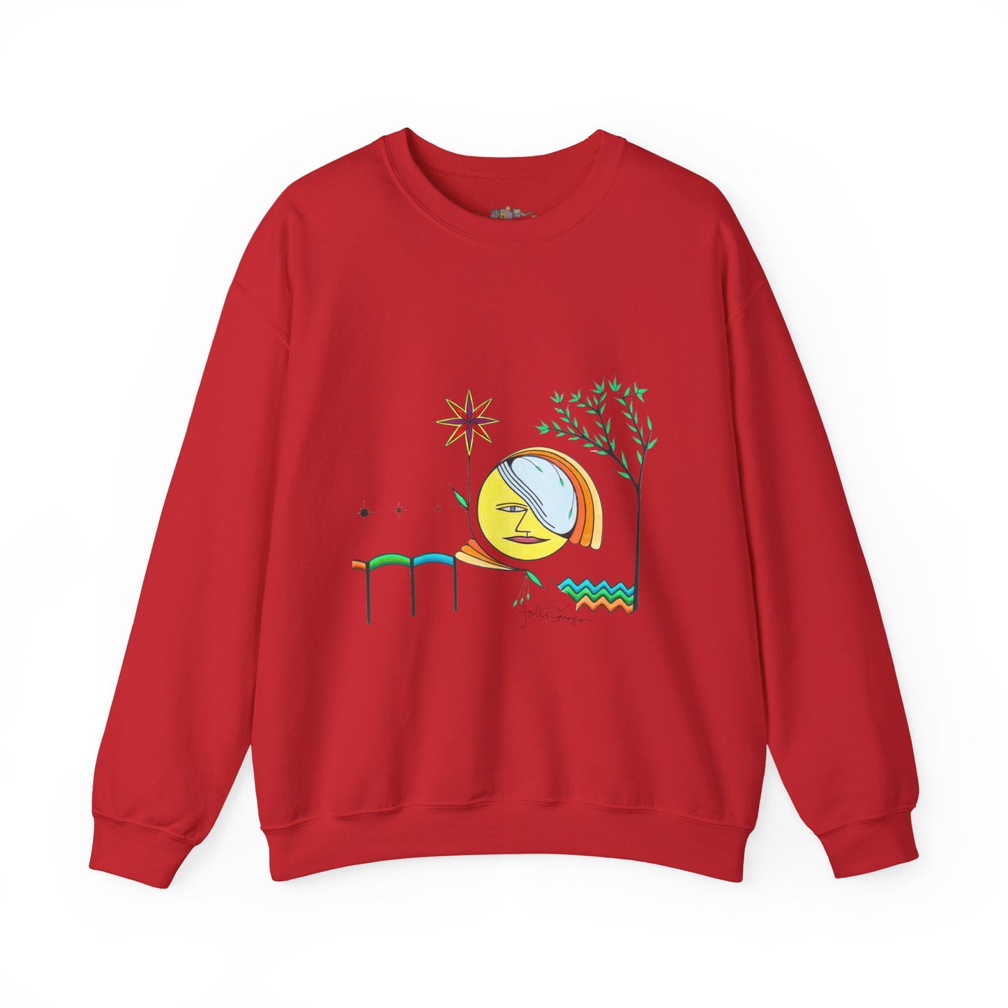 Sol Searcher - Pullover Sweatshirt Premium Wearable Art