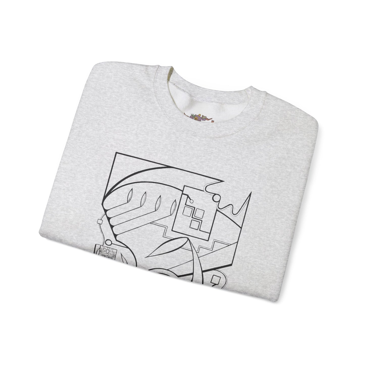 Premium Pullover Sweaatshirt Wearable Art | From the Heart