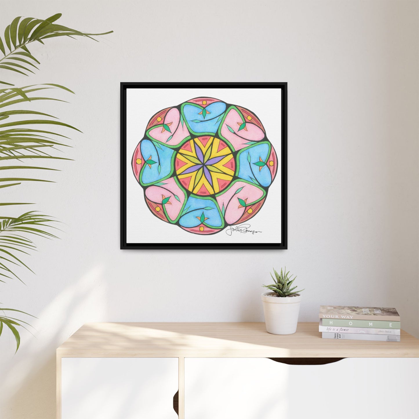 Heaven's Gate Mandala - Archival Gallery Matte Canvas