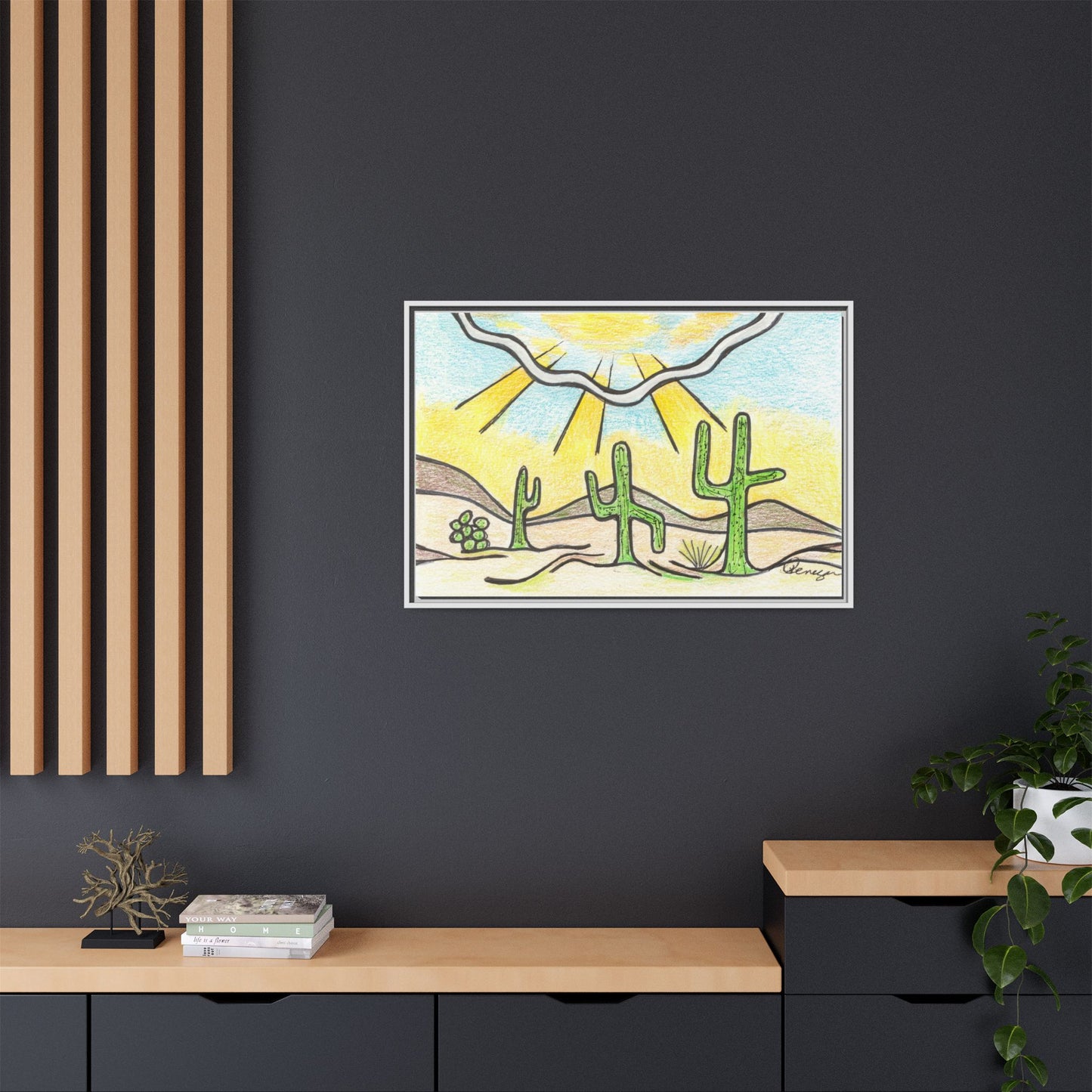 Saguaro - Archival Gallery Matte Canvas
