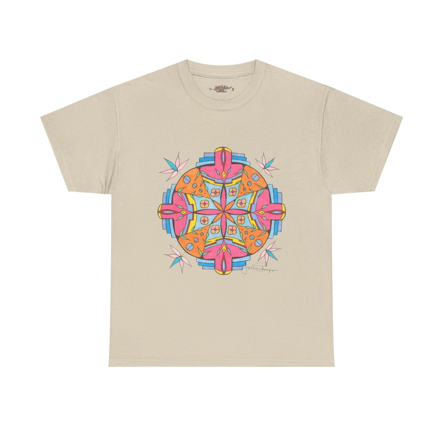 Breaking Out Mandala - Short Sleeve Premium Wearable Art