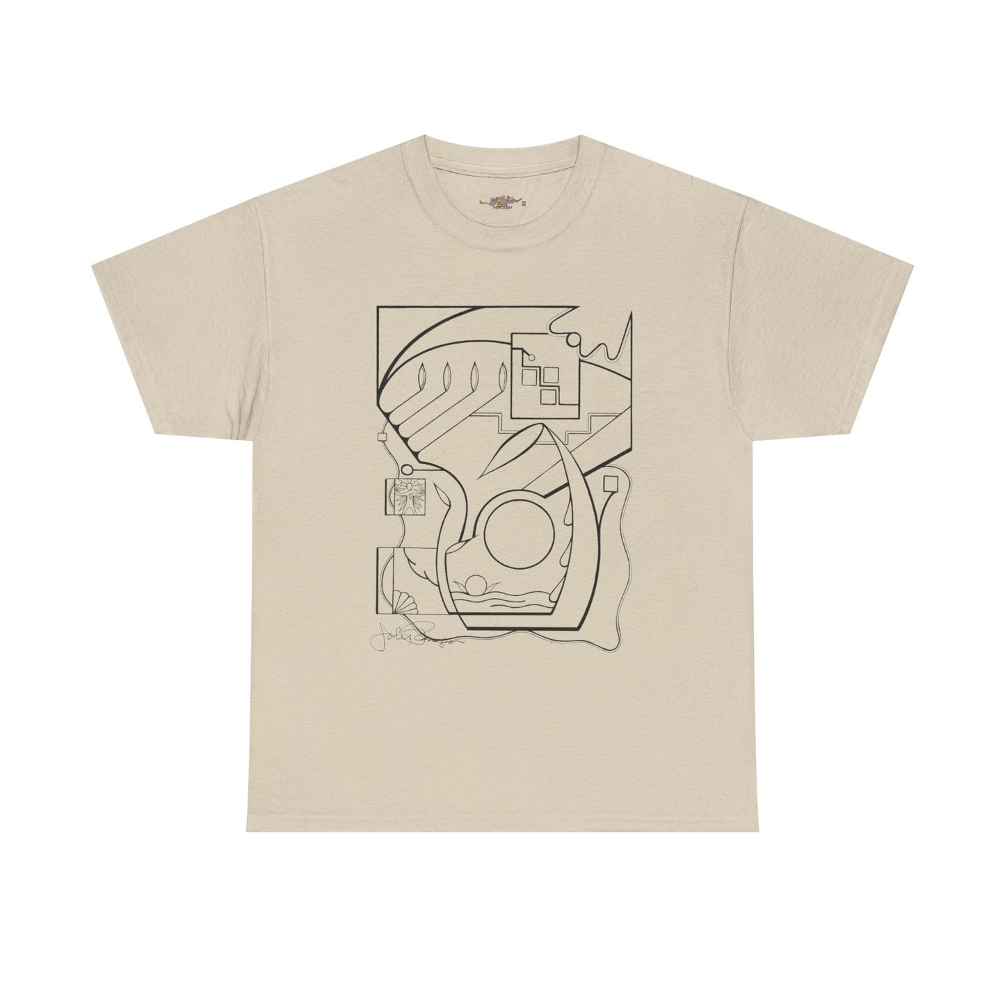 Premium Short Sleeve T-Shirt Wearable Art | From the Heart