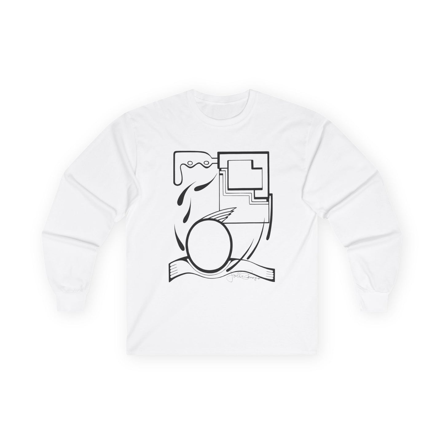 Fleeing the Storm - Long Sleeve Wearable Art