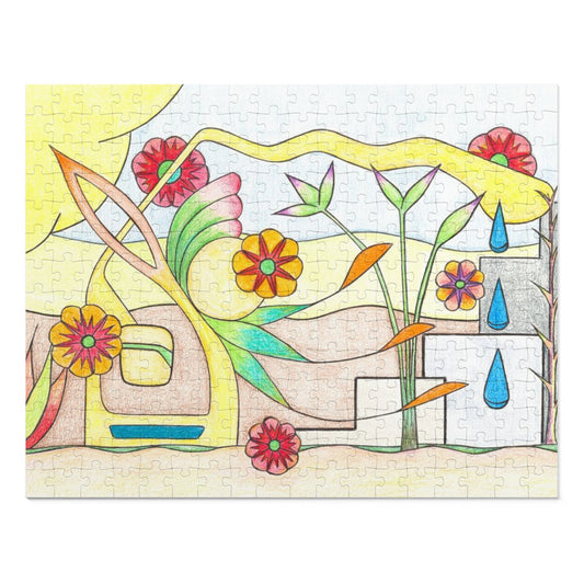 Premium Art Jigsaw Puzzle with Tin | Dancing in the Wind