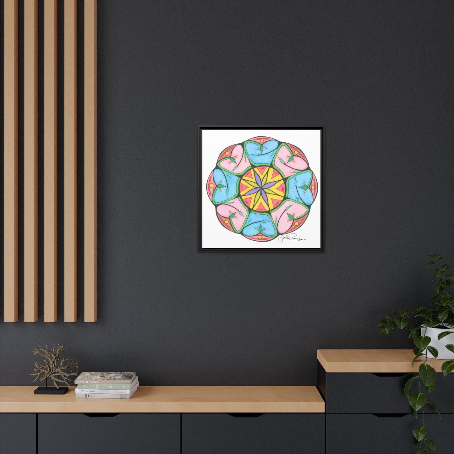Heaven's Gate Mandala - Archival Gallery Matte Canvas