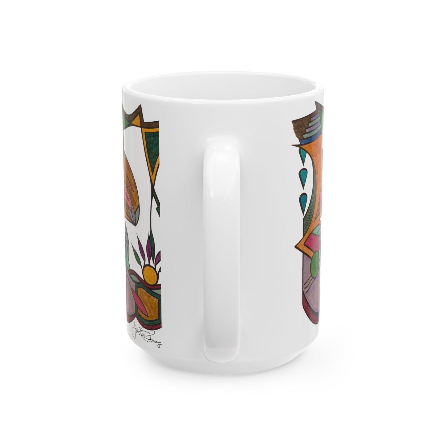 Life Cycle - Wrap-Around Ceramic Art Mug (11oz/15oz)