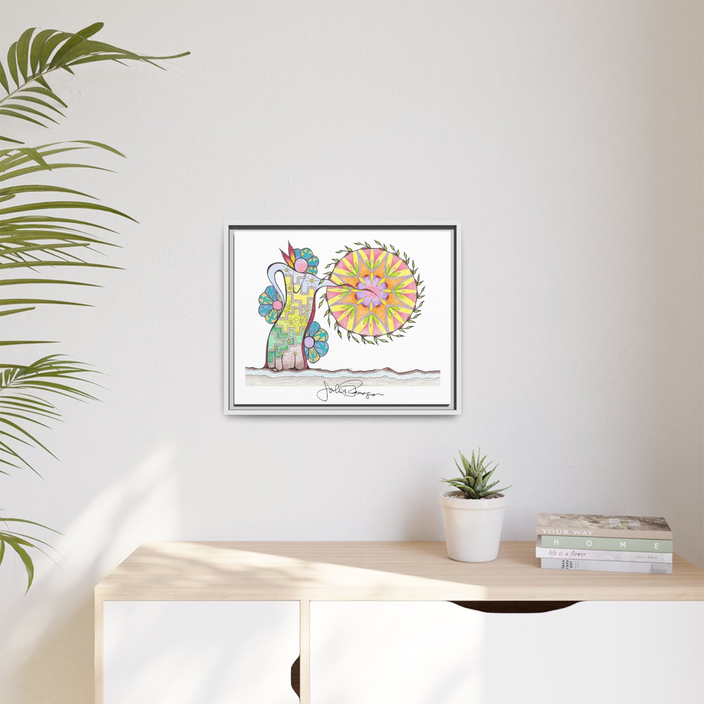 PowWow Drum - Archival Gallery Matte Canvas