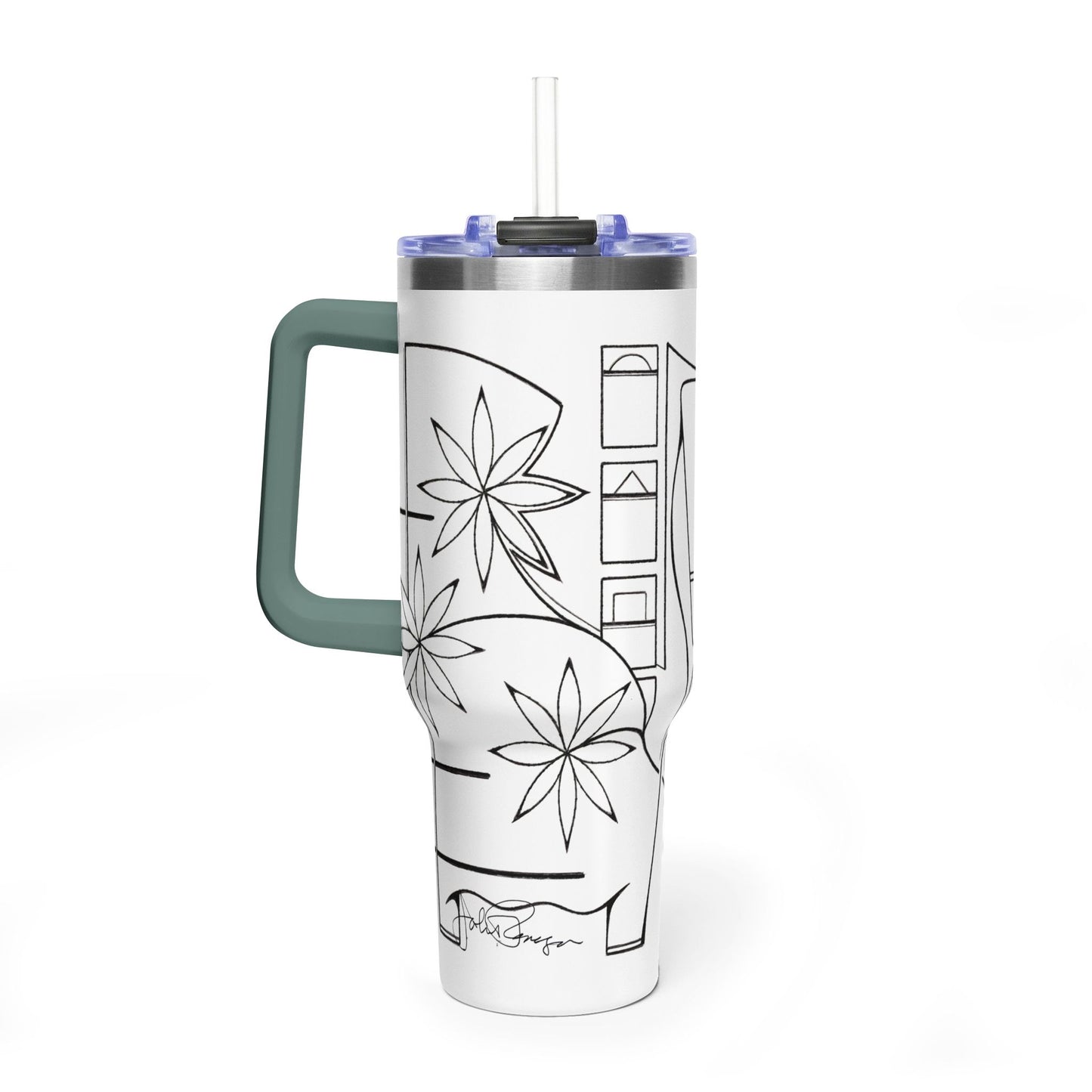 Exposed - Wrap-Around Art Tumbler (40 oz)