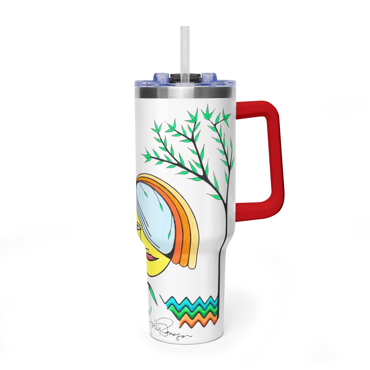 Sol Searcher - Wrap-Around Art Tumber (40 oz)