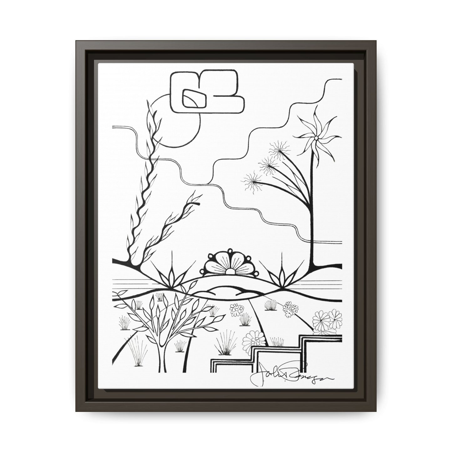 The World is Round - Archival Gallery Matte Canvas