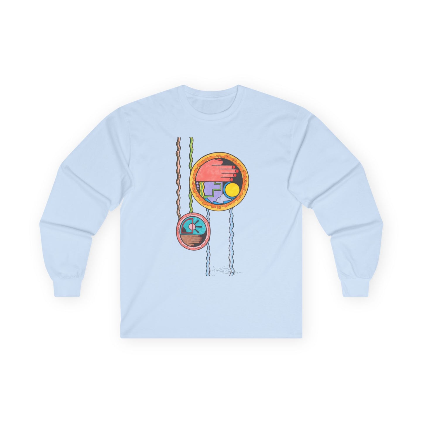 Wave While Passing - Long Sleeve Premium Wearable Art