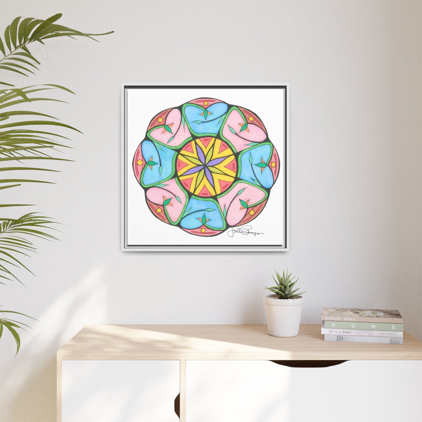 Heaven's Gate Mandala - Archival Gallery Matte Canvas