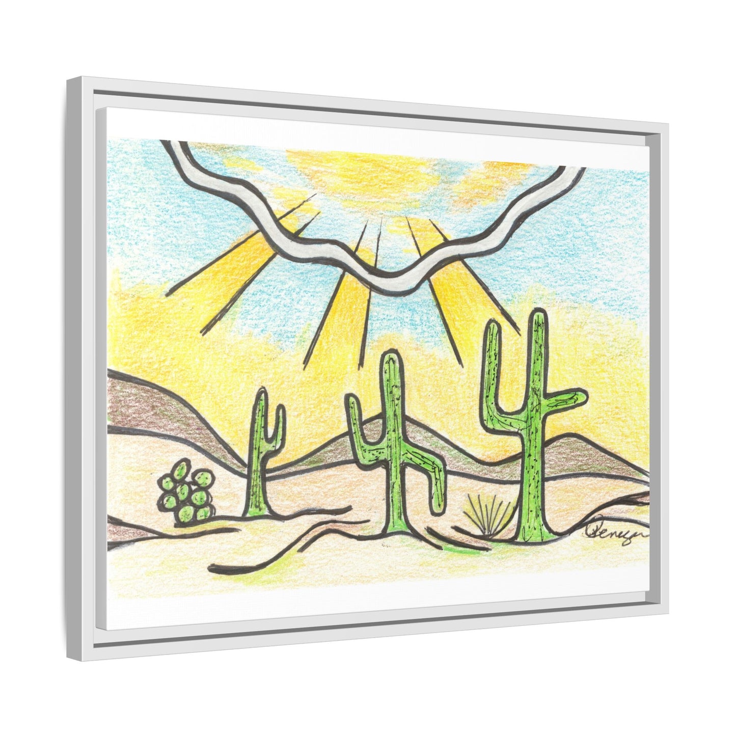 Saguaro - Archival Gallery Matte Canvas