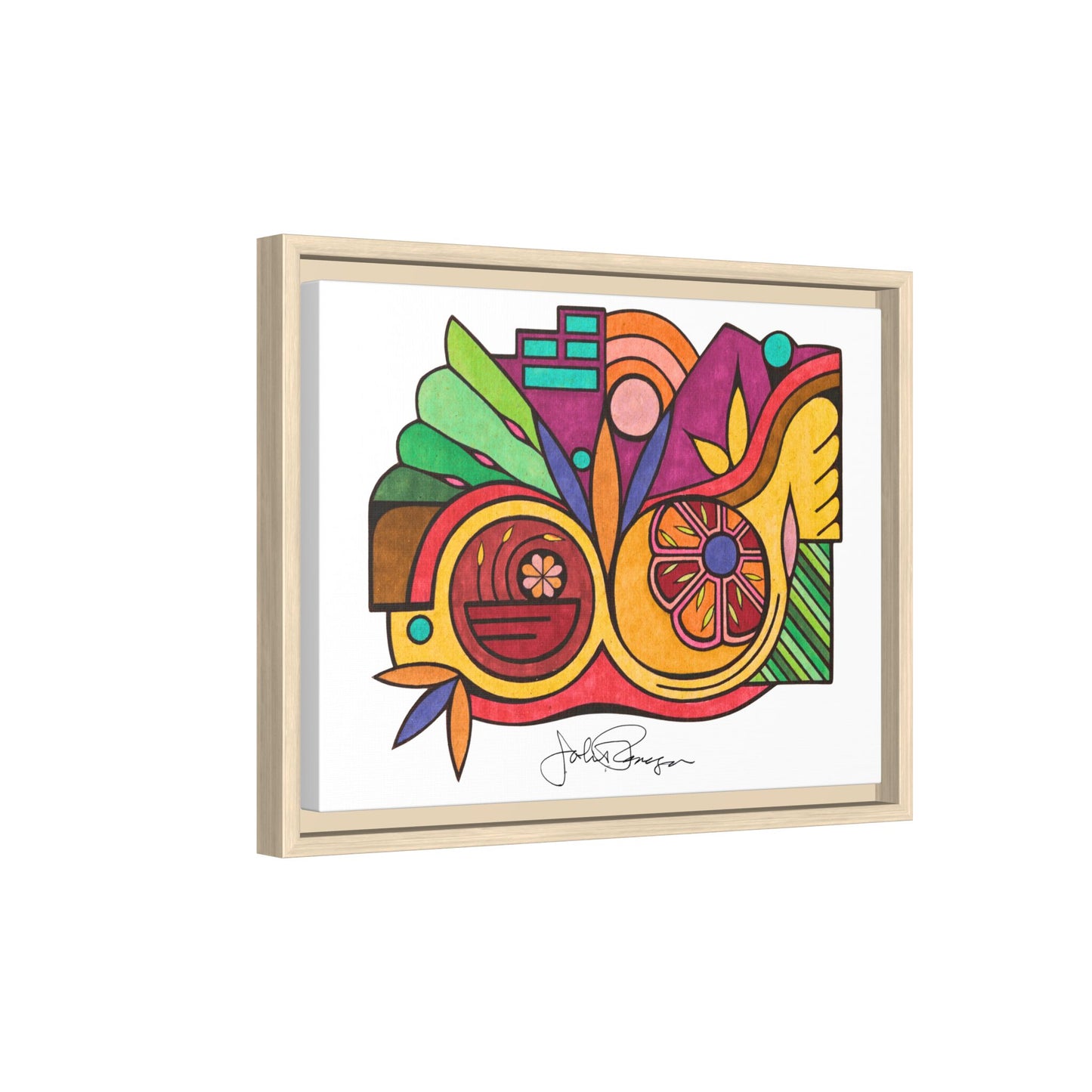 Leaving the Picture - Archival Gallery Matte Canvas