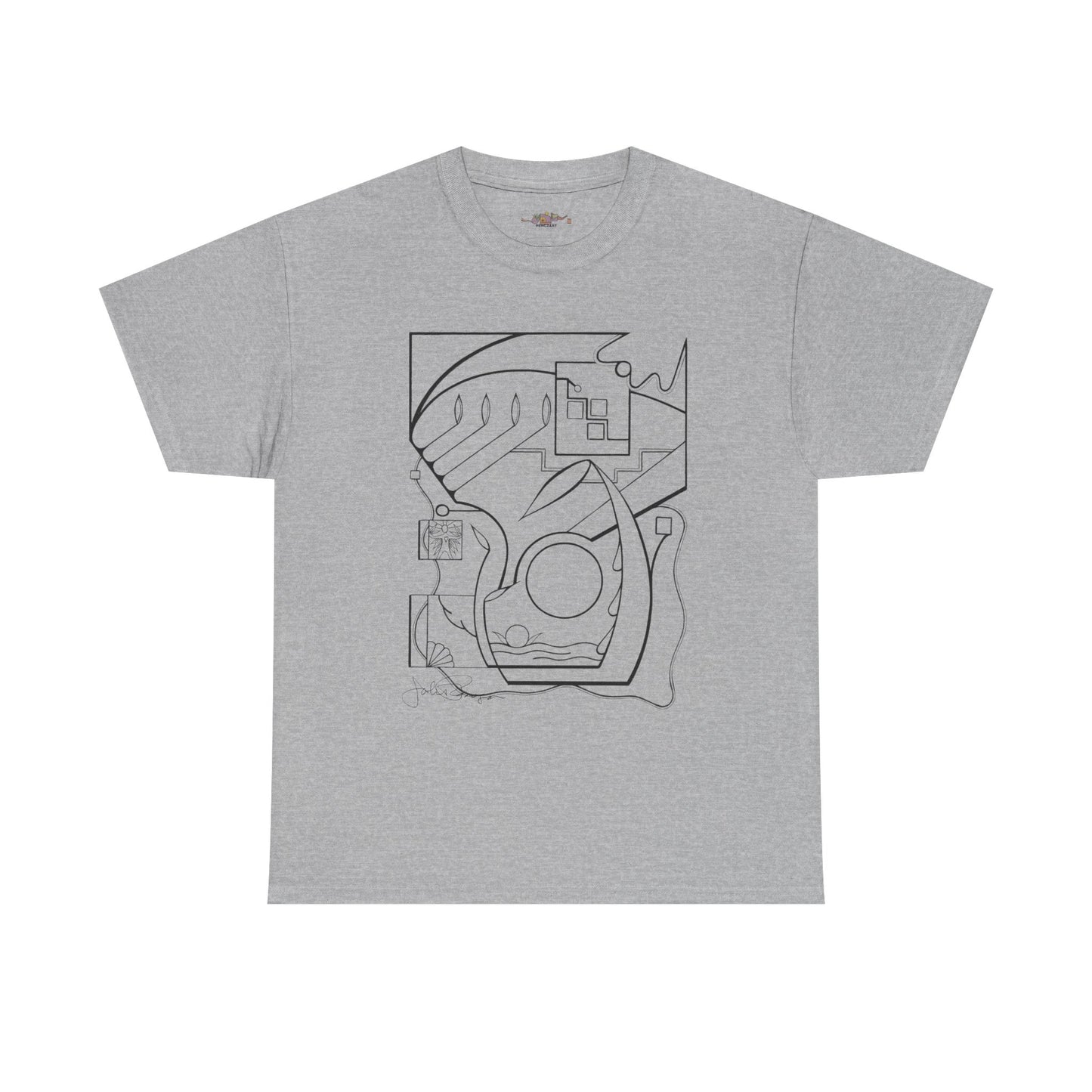 From the Heart - Short Sleeve Premium Wearable Art
