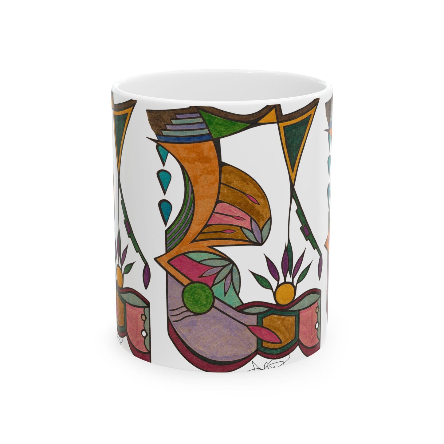 Life Cycle - Wrap-Around Ceramic Art Mug (11oz/15oz)