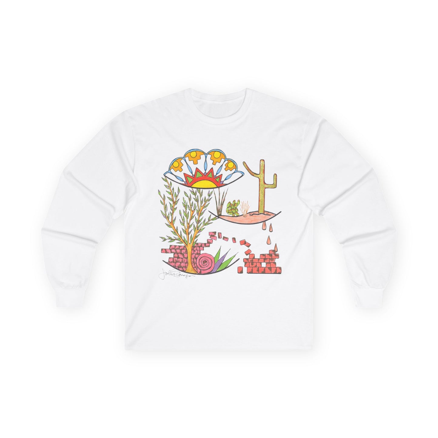 Building Arizona - Long Sleeve Premium Wearable Art