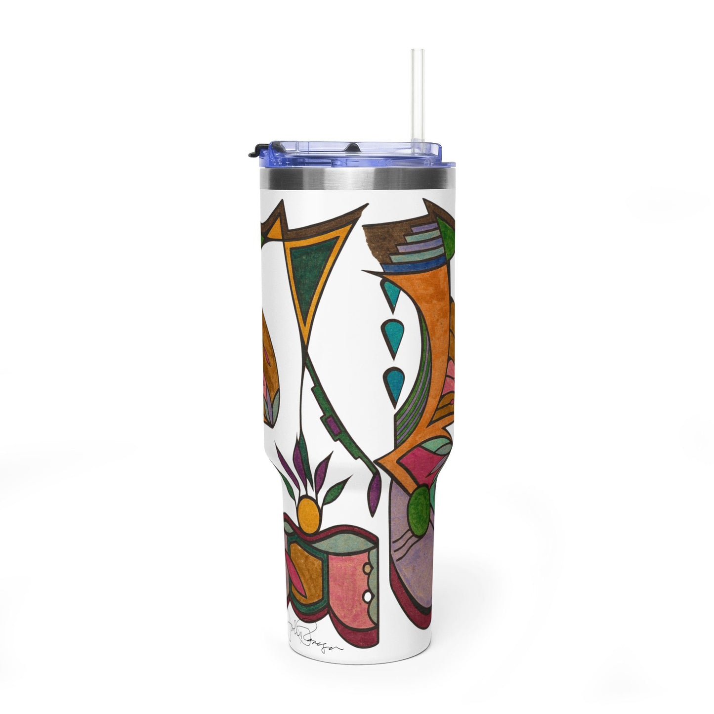 Life Cycle - Wrap-Around Art Tumbler (40 oz)