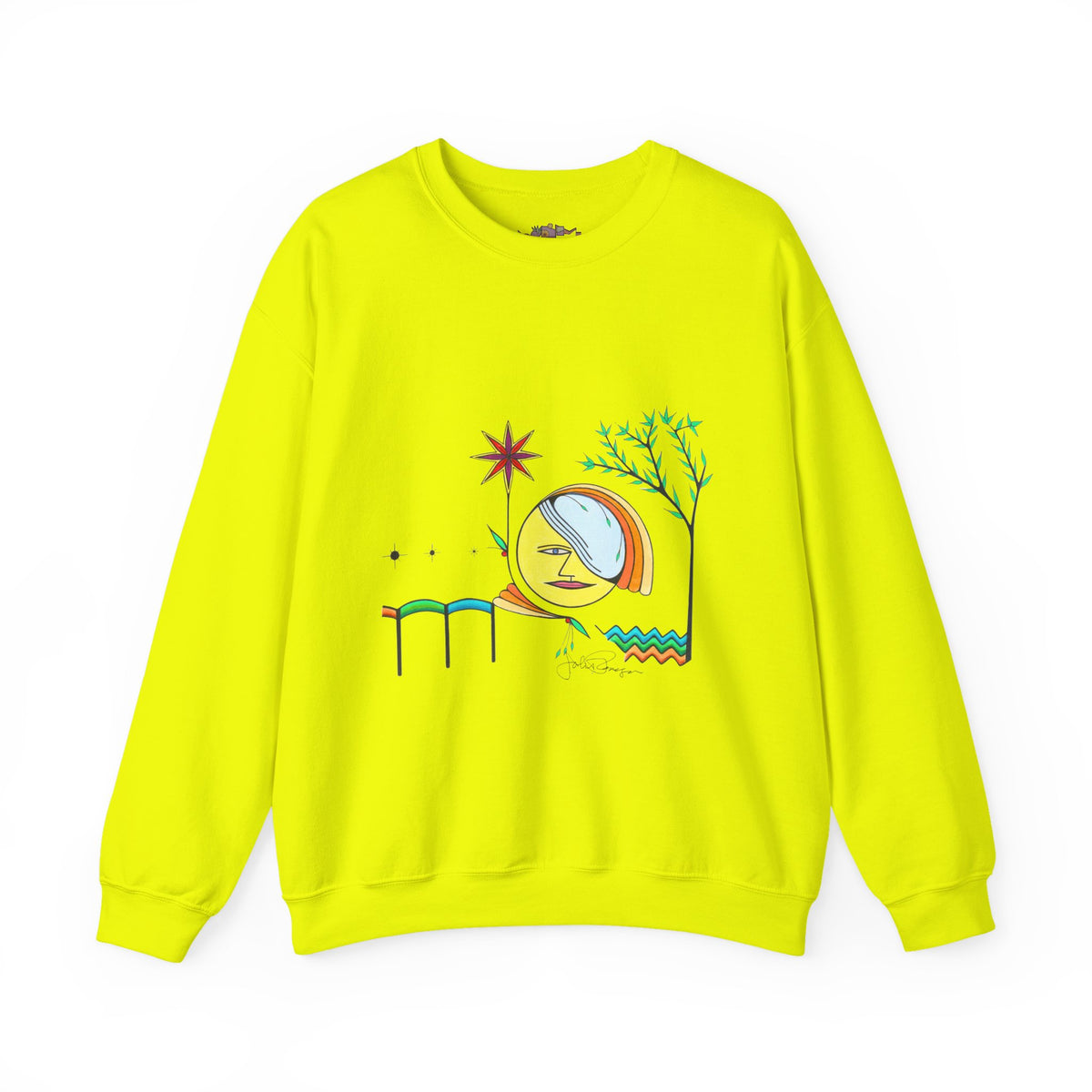 Premium Pullover Sweatshirt Wearable Art | Sol Searcher