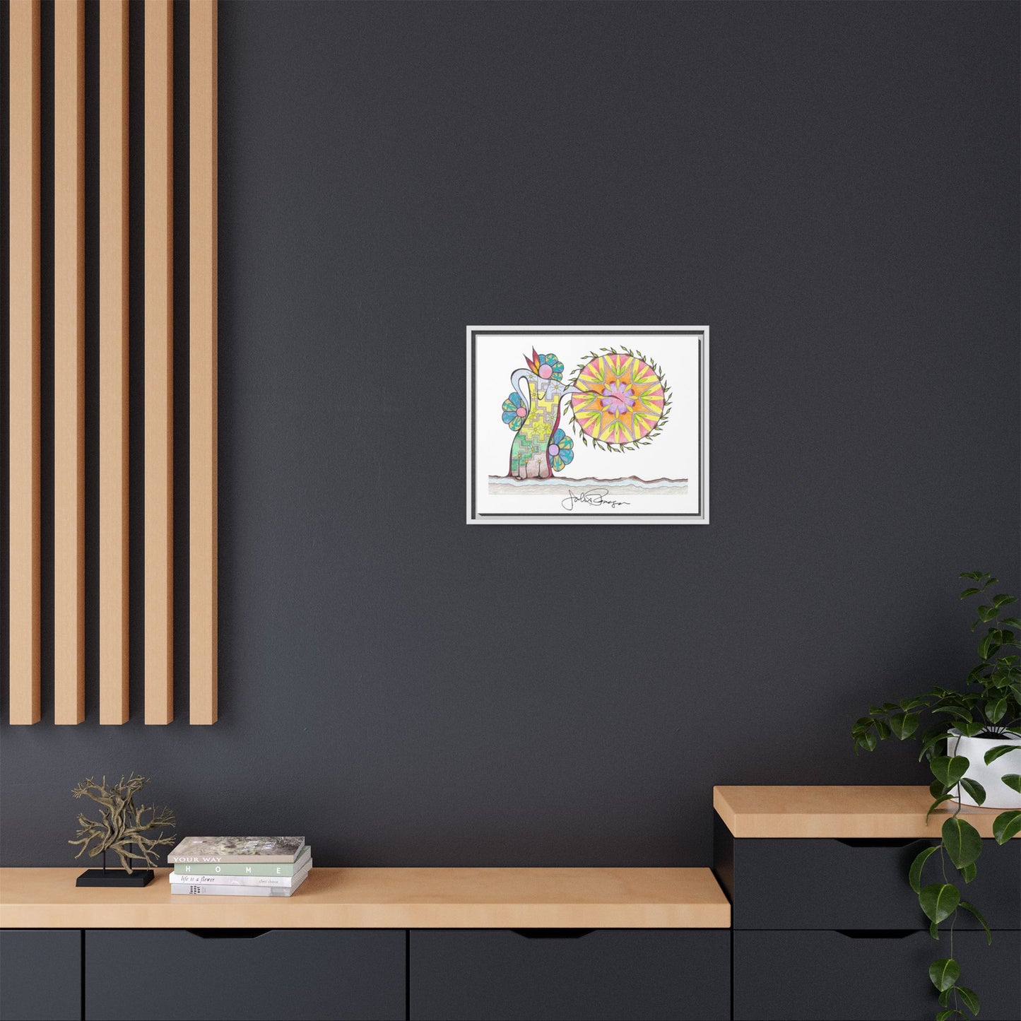 PowWow Drum - Archival Gallery Matte Canvas