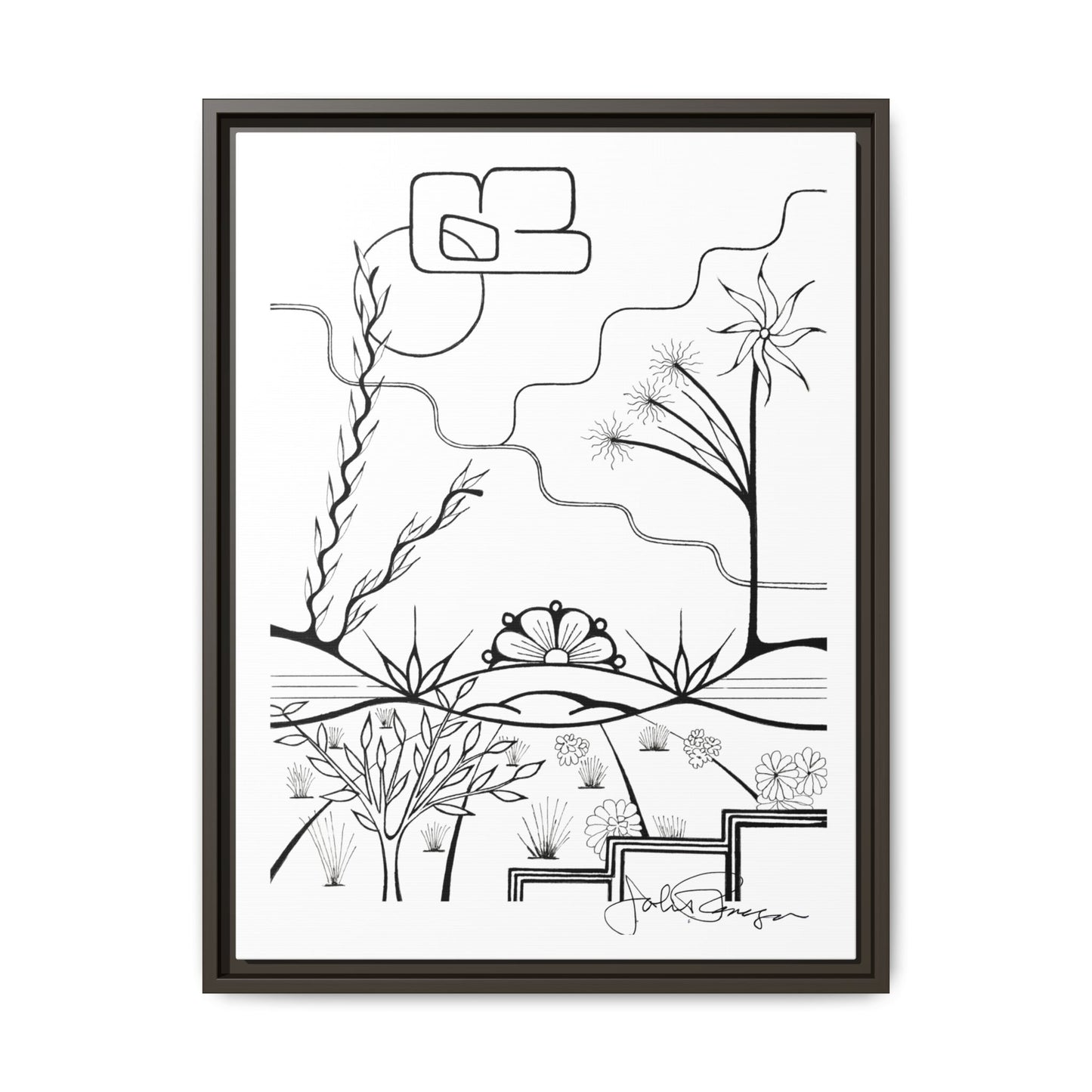 The World is Round - Archival Gallery Matte Canvas