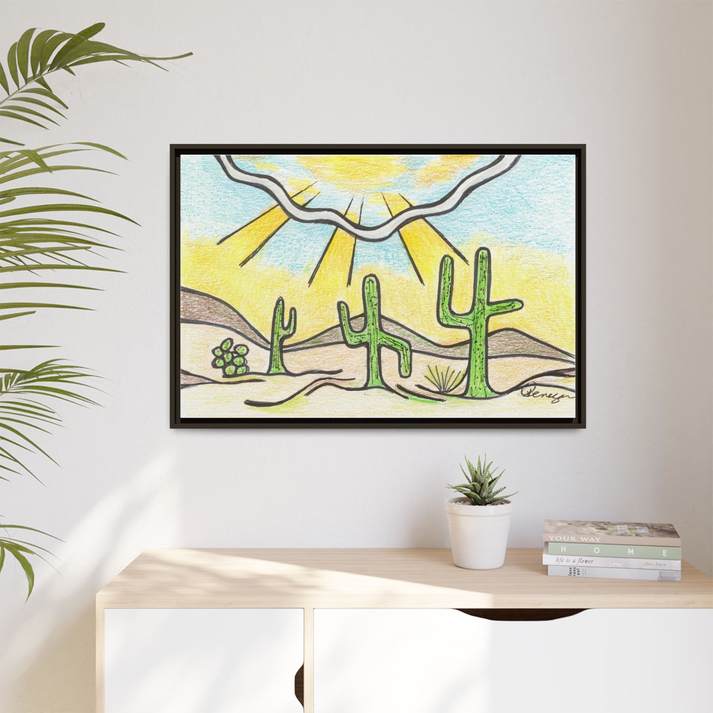 Saguaro - Archival Gallery Matte Canvas