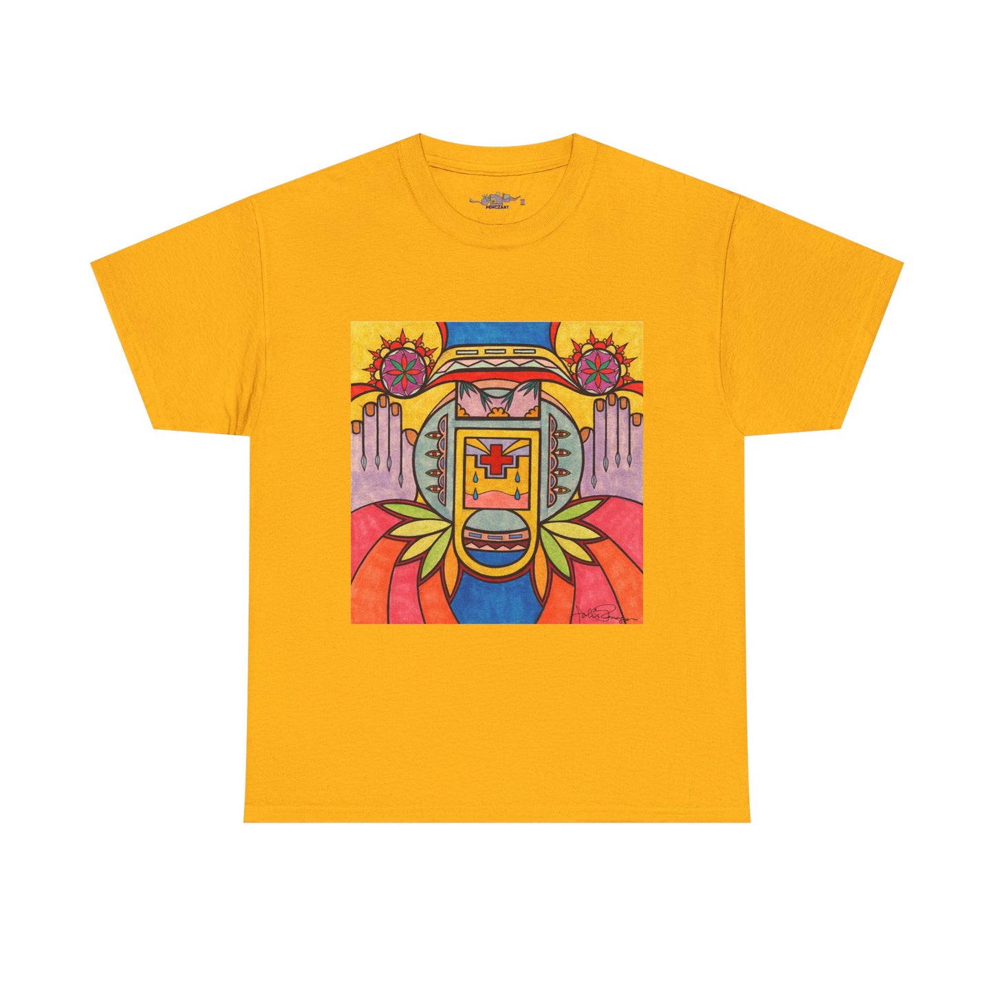 Premium  Short Sleeve T-Shirt Wearable Art | Hands