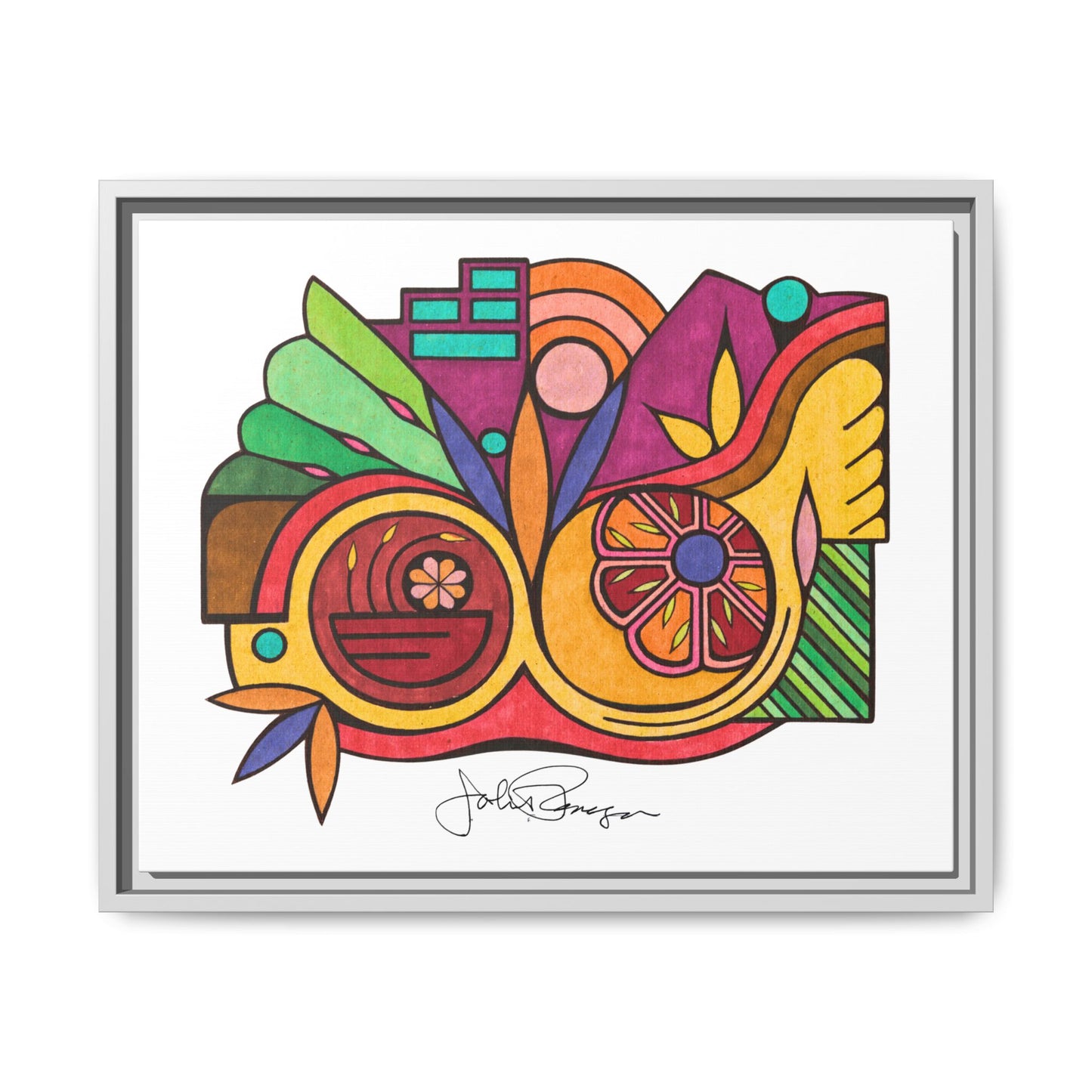 Leaving the Picture - Archival Gallery Matte Canvas