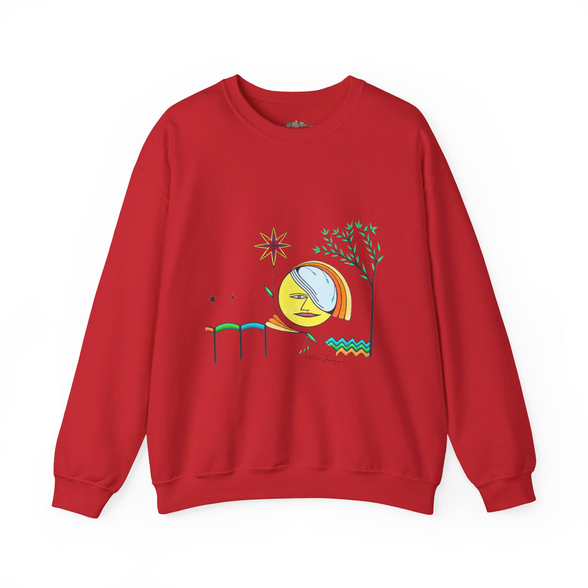 Premium Pullover Sweatshirt Wearable Art | Sol Searcher