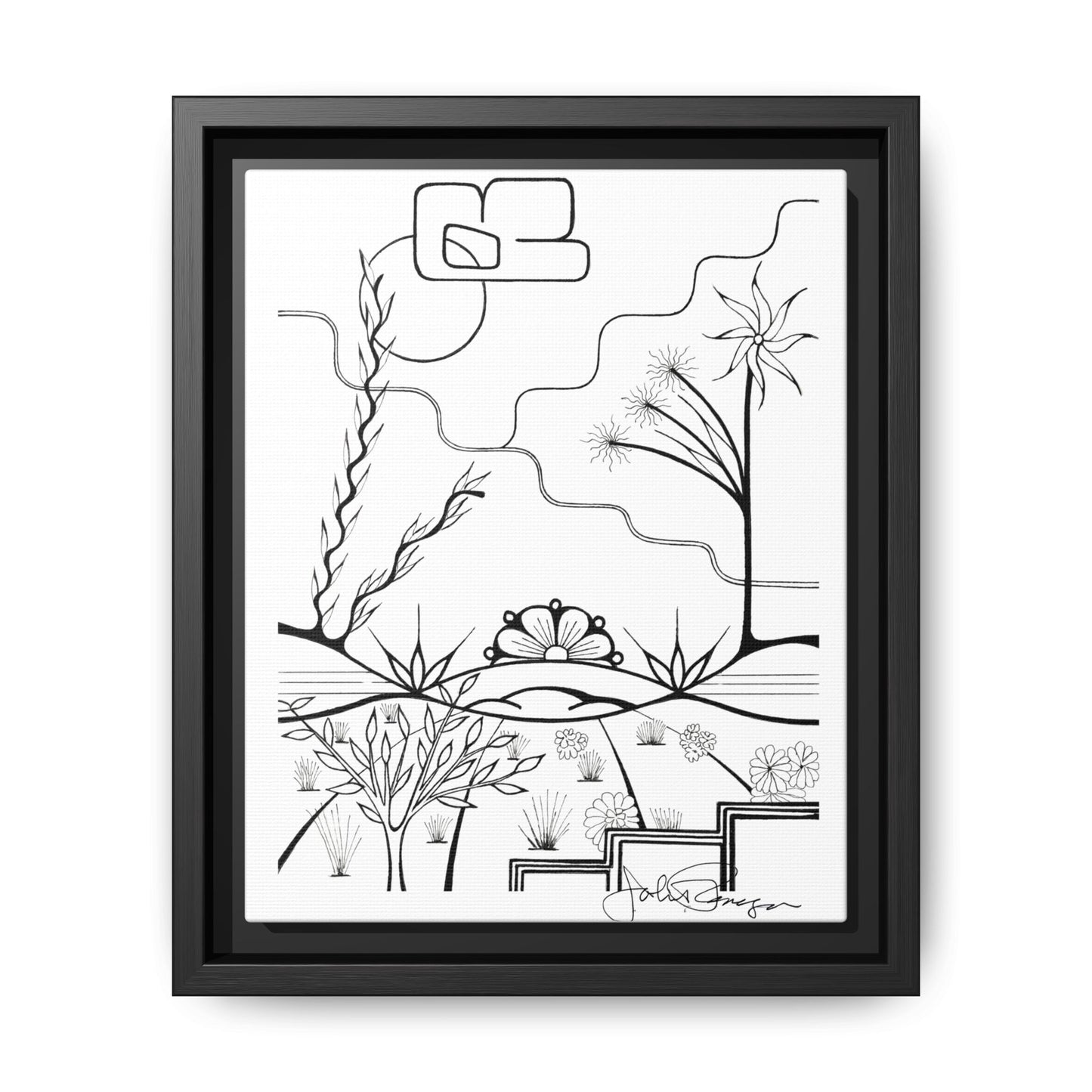 The World is Round - Archival Gallery Matte Canvas
