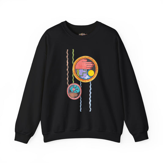 Premium Pullover Sweatshirt Wearable Art | Wave While Passing