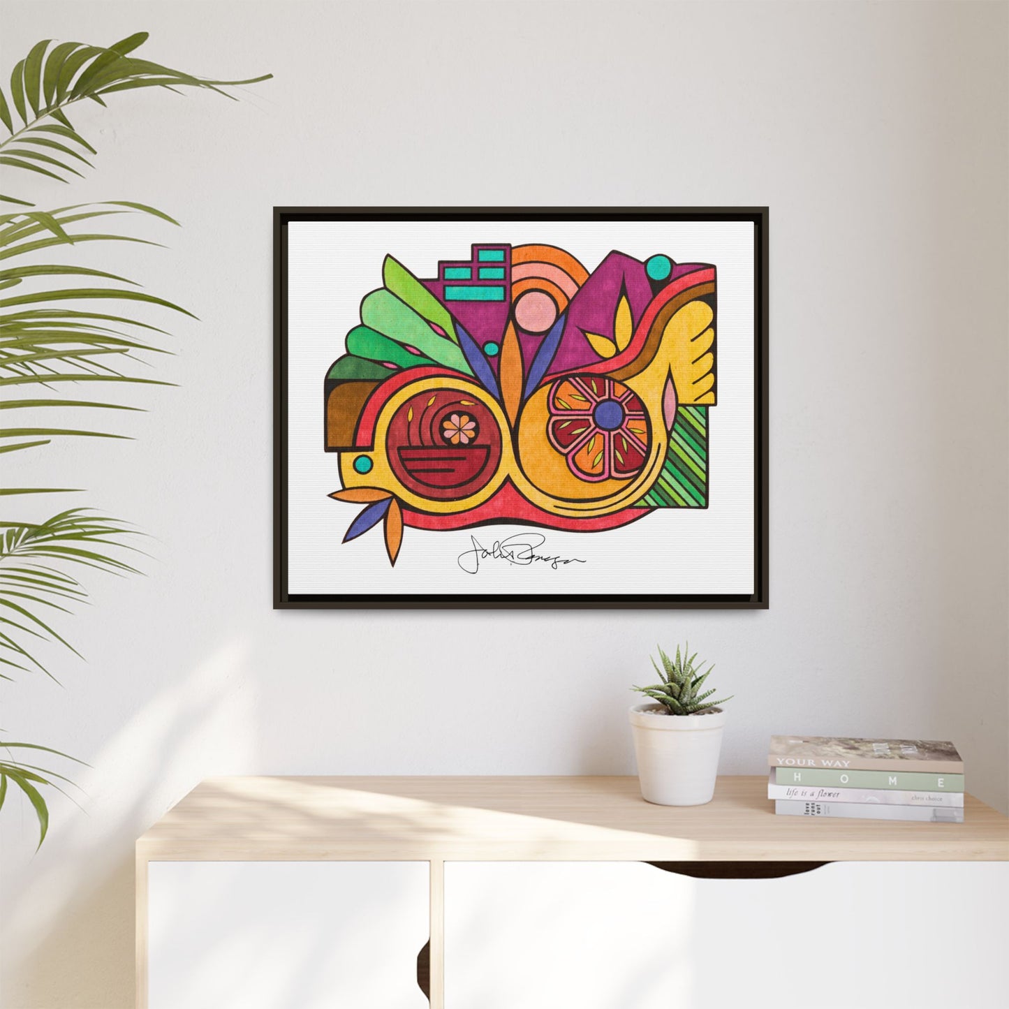 Leaving the Picture - Archival Gallery Matte Canvas
